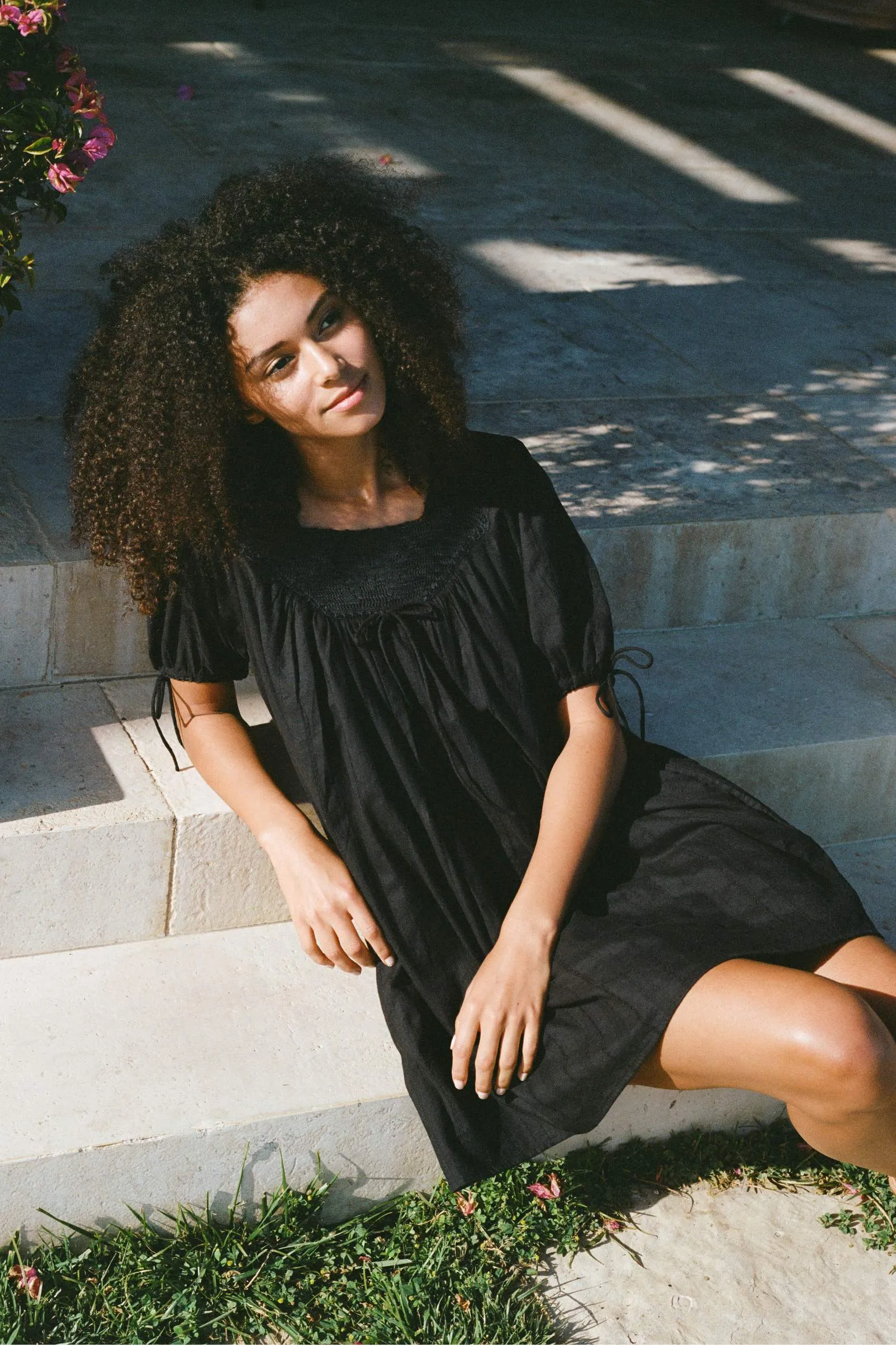 The Claudia Dress | Anthracite