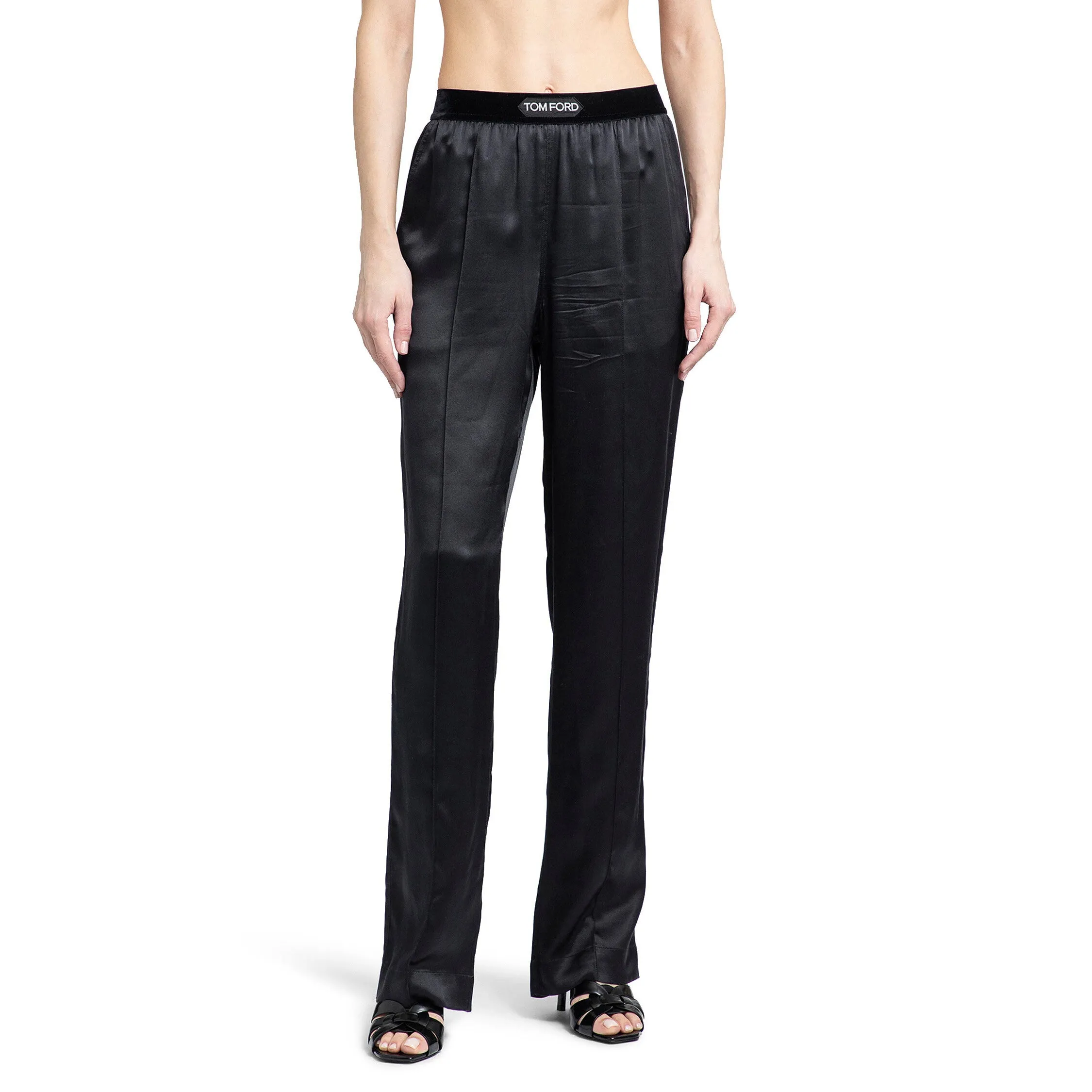 TOM FORD WOMAN BLACK TROUSERS