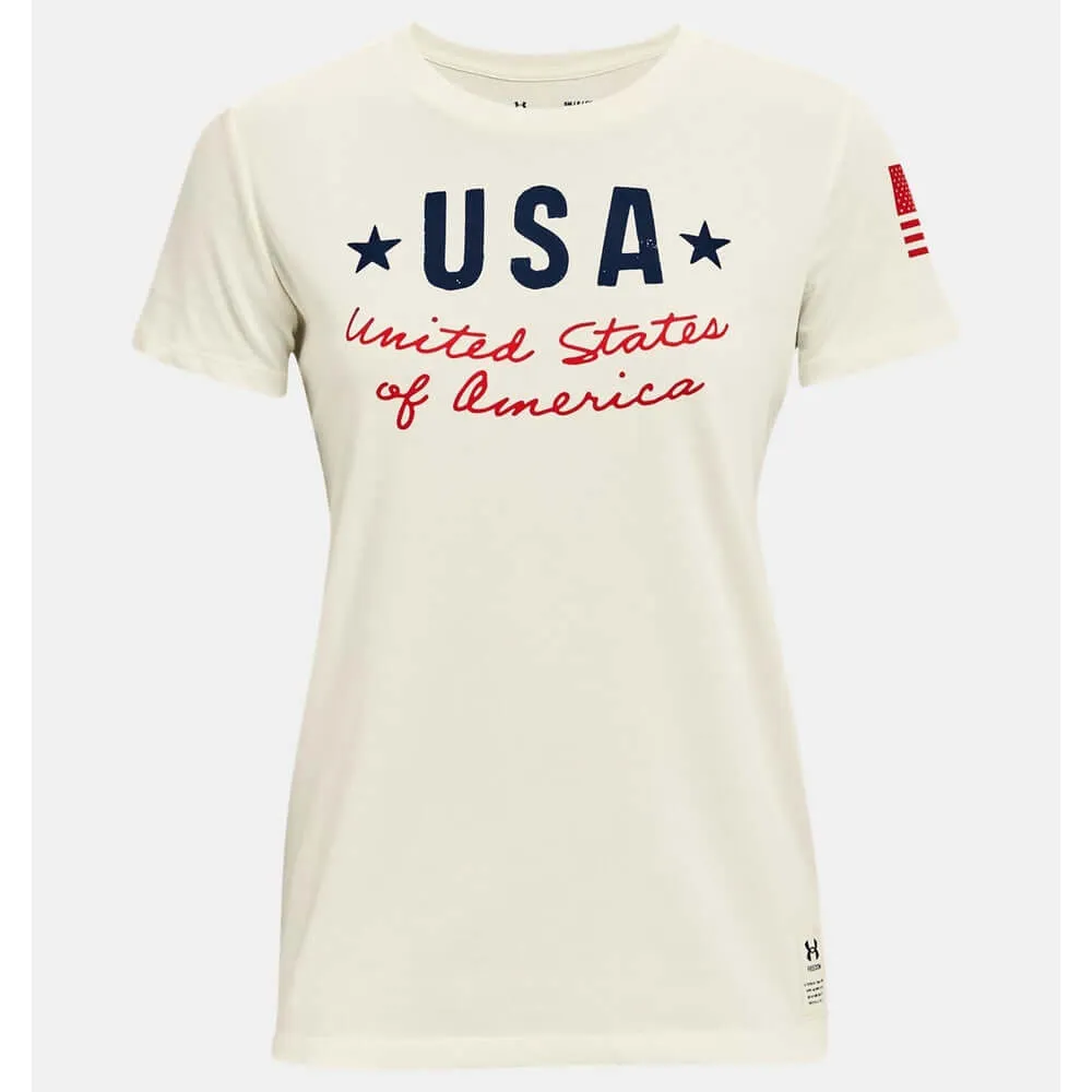 Under Armour Ladies USA Tee