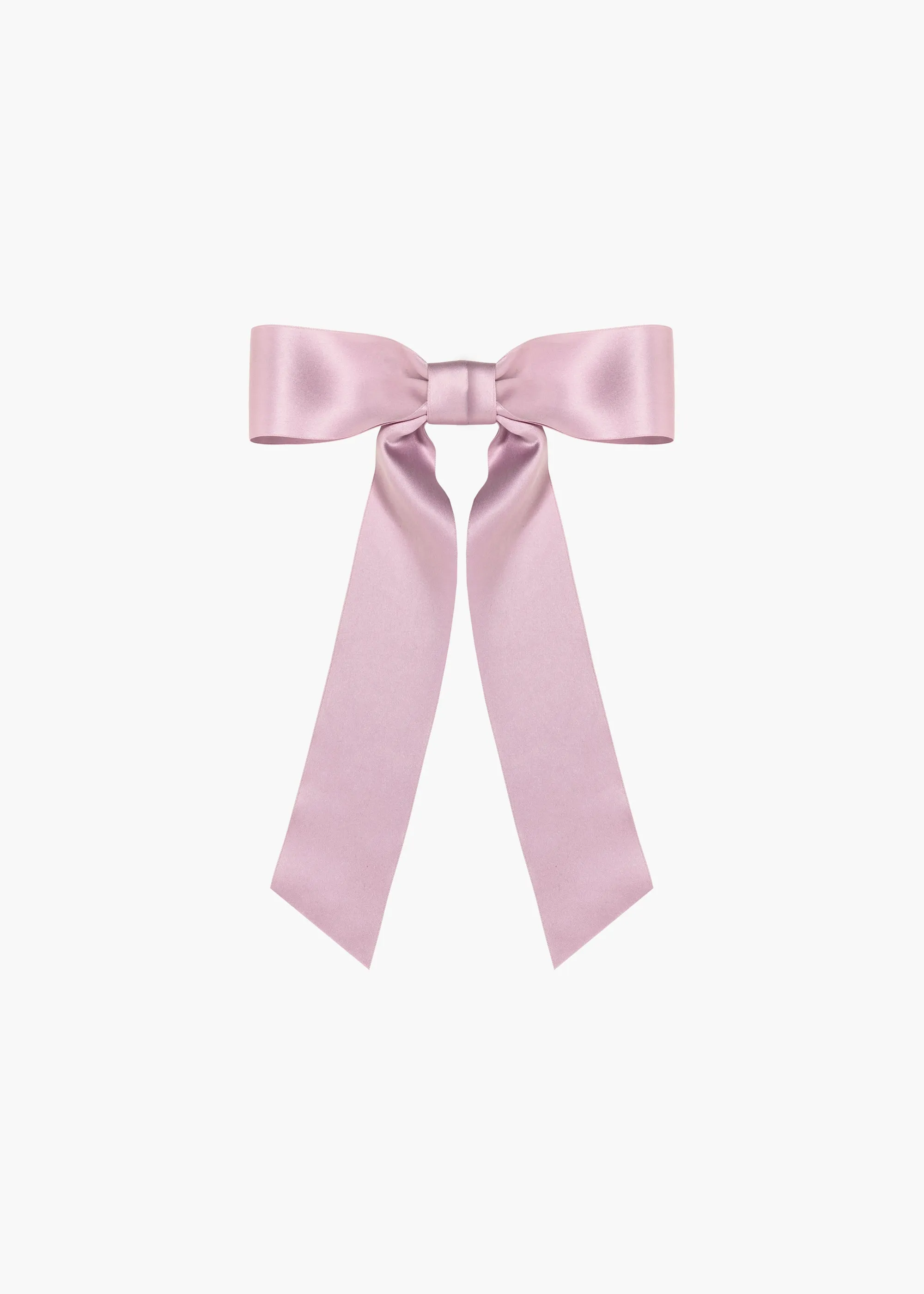 Virginia Bow Barrette -- Lilac