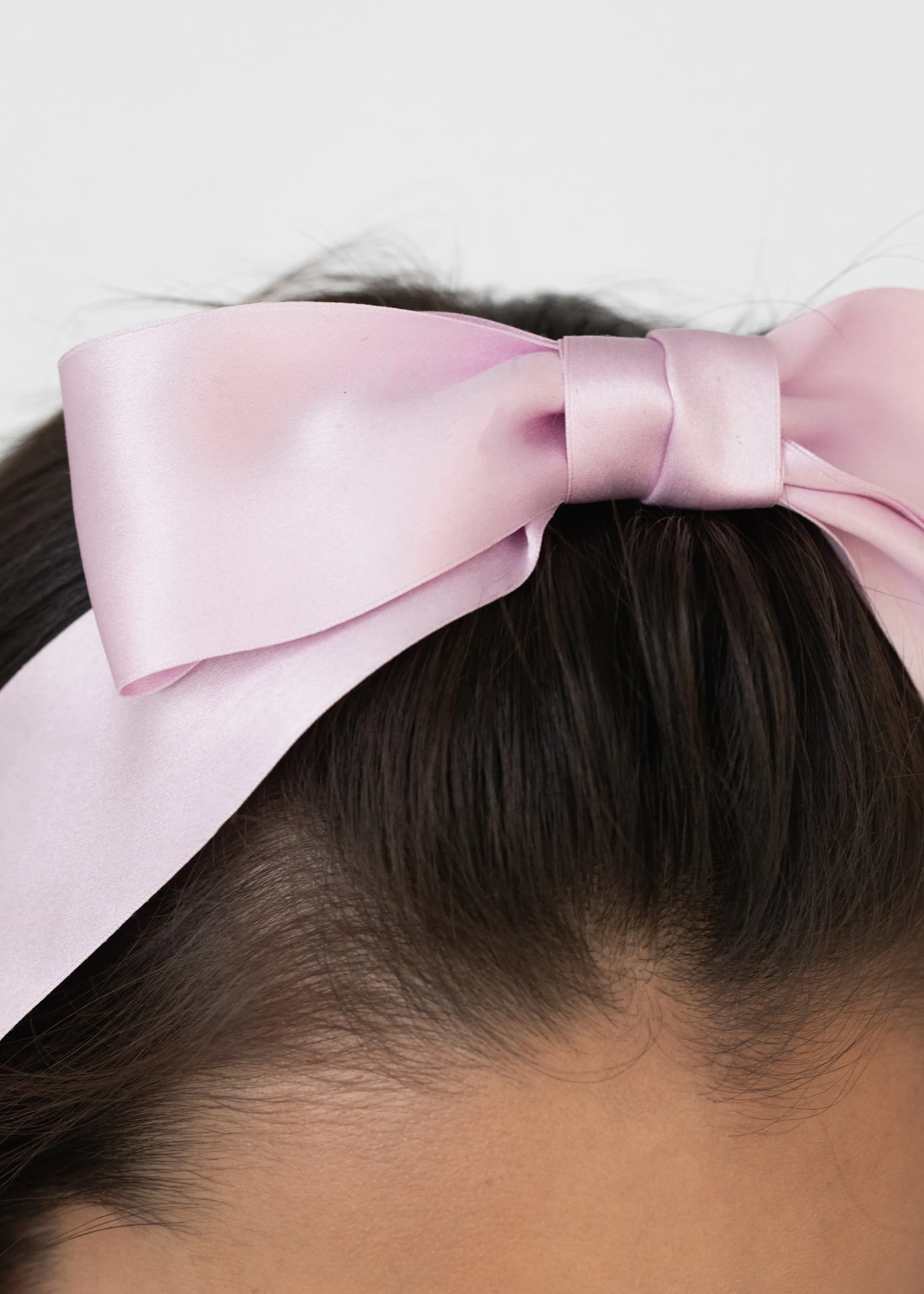 Virginia Bow Barrette -- Lilac