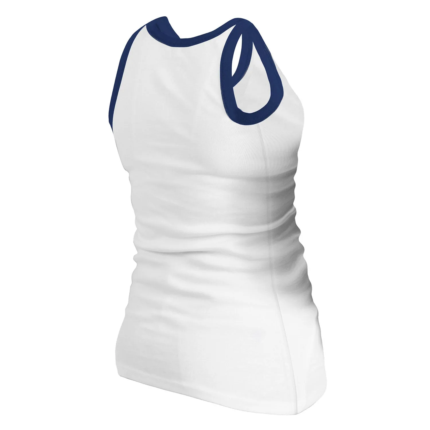 Women's New Era USWNT Rib White Tank