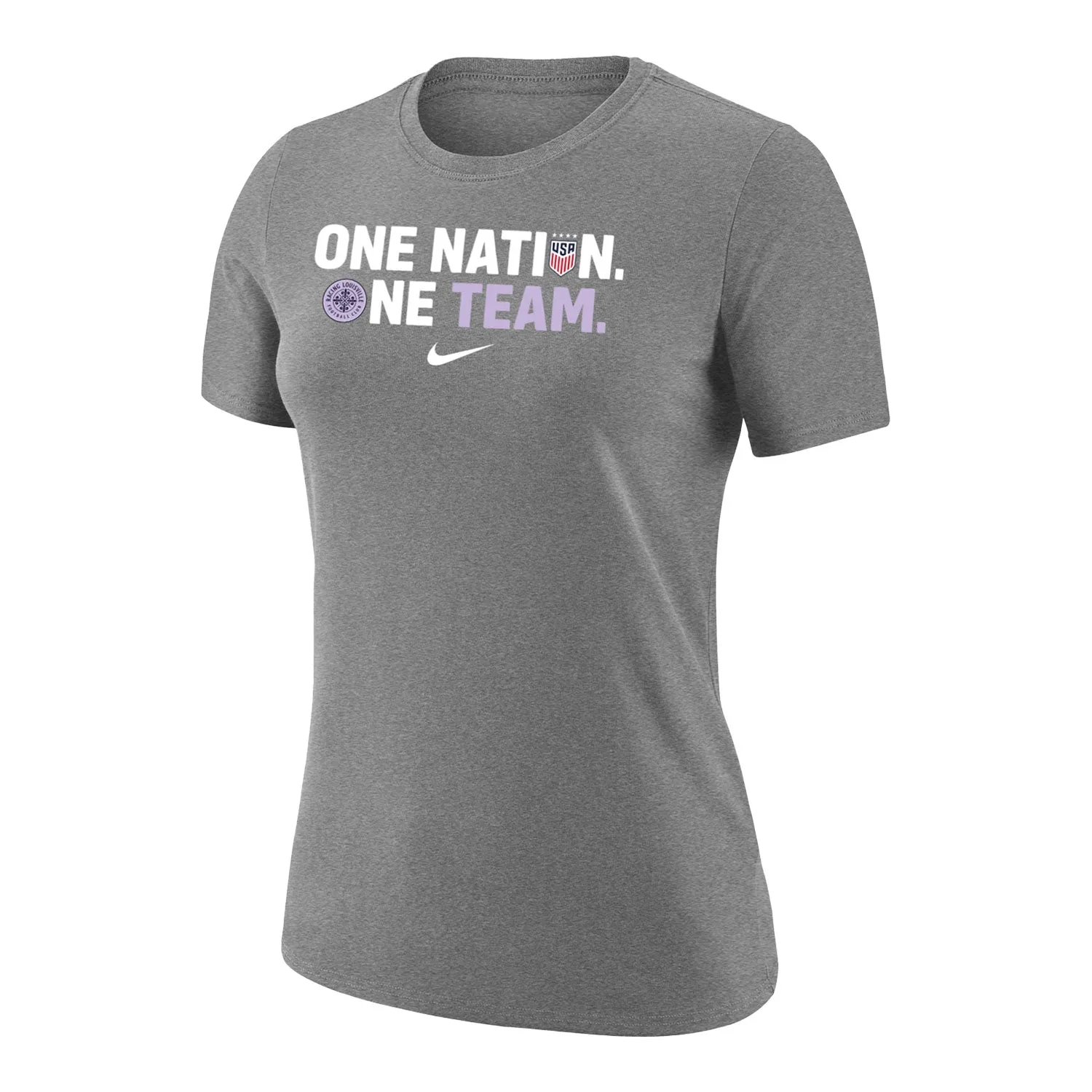 Women's Nike Racing Louisville x USWNT Grey Tee